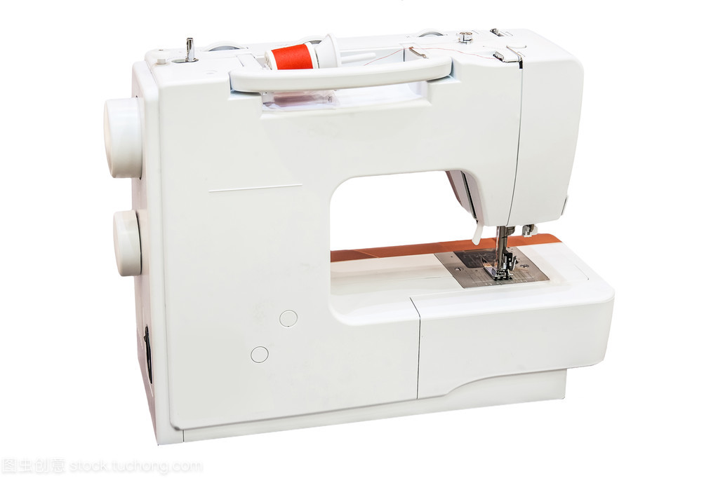 自動縫紉機孤立